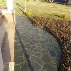 Фотогалерея: Мощение зелёным златолитом