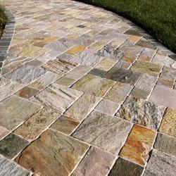 Фотогалерея: Мощение брусчаткой "Морская волна"