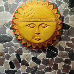 Фотогалерея: Вертикальная облицовка галтованным камнем разных видов