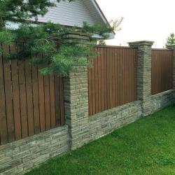 Фотогалерея: Столбы из кладочного камня "Ростовский"